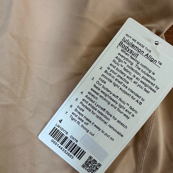 Lululemon Align Bodysuit - Brand New with Tag - Picture 4 of 10